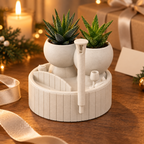 The Soak Set Takes a Break | Hot Tub Planter gift presentation