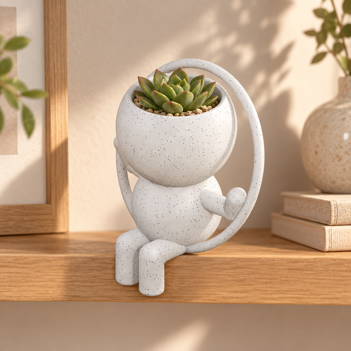 Loop Moss Keeps the Fun Circling | Hula Hoop Planter