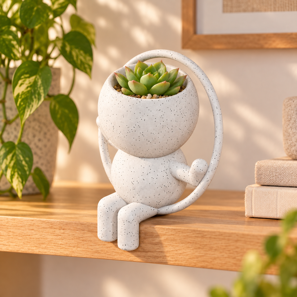 Loop Moss Keeps the Fun Circling | Hula Hoop Planter