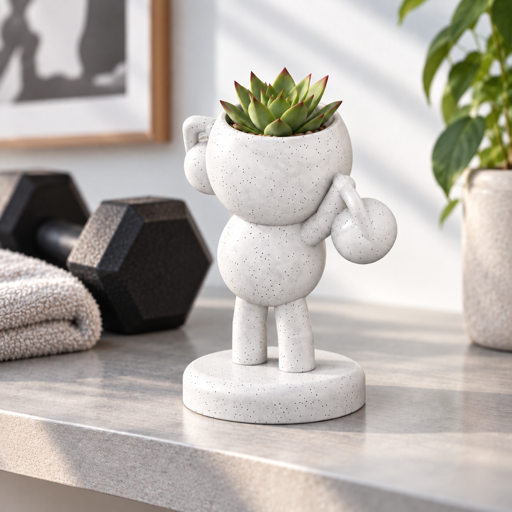 Kettle Bloom fitness planter editorial view