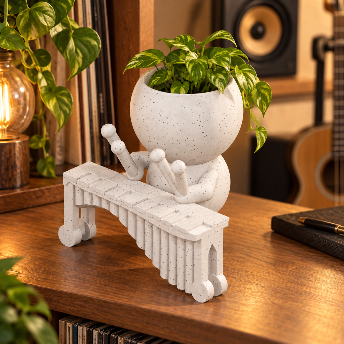 Marimba Moxie Makes Some Noise | Marimba Planter hero lifestyle view