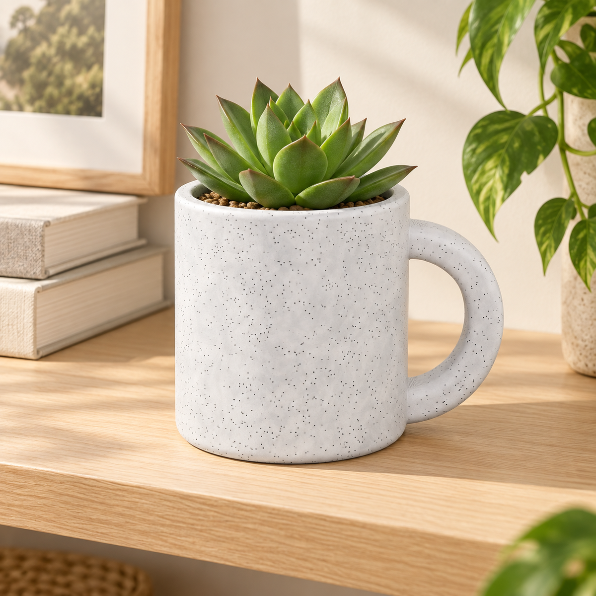 Mugsy Mug planter hero lifestyle
