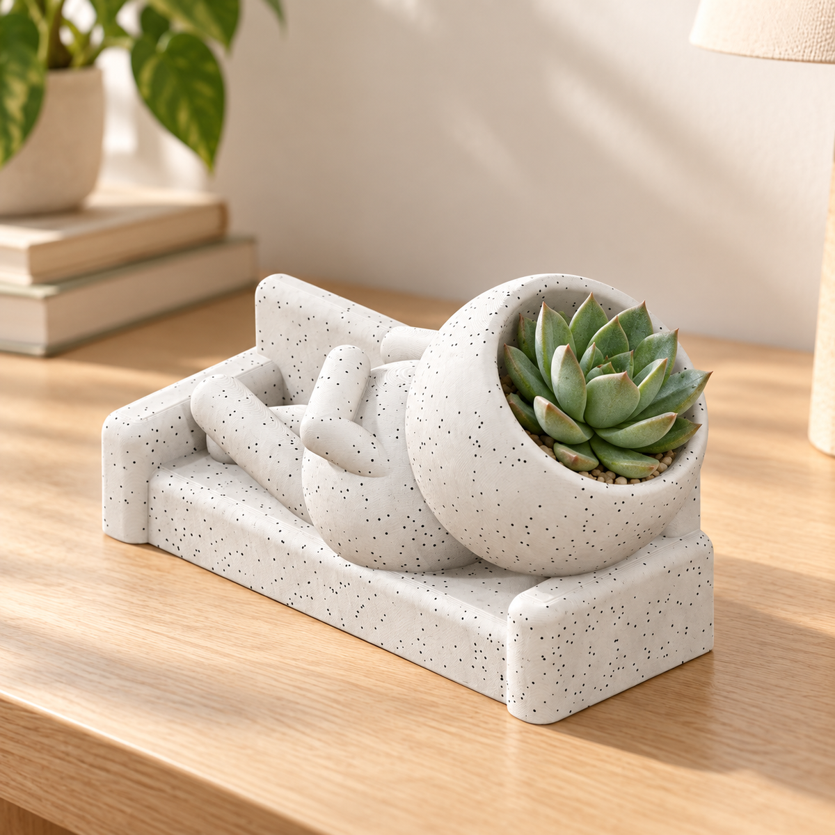 Rest Patient Planter editorial view