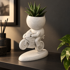 Moto Moss Hits the Road | Sports Motorcycle Planter editorial view