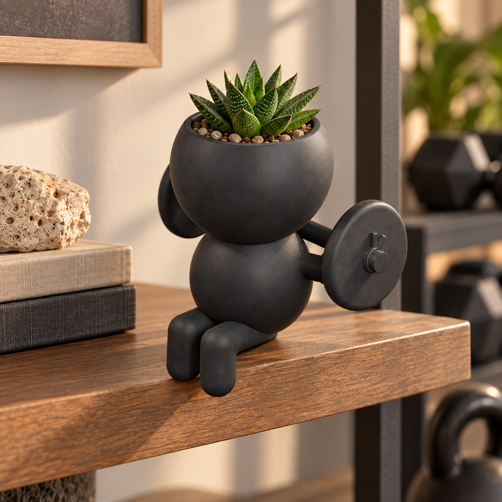 Press Moss planter editorial view