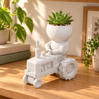 Hero lifestyle image of Tiller Tractor Planter