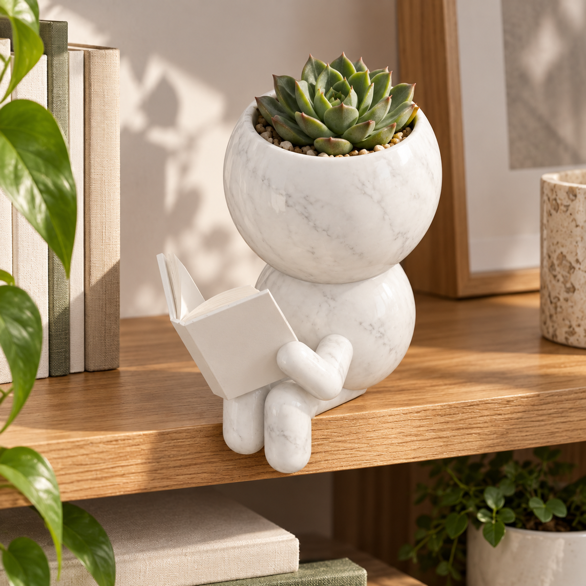 Editorial image of Page Turner Reader Planter