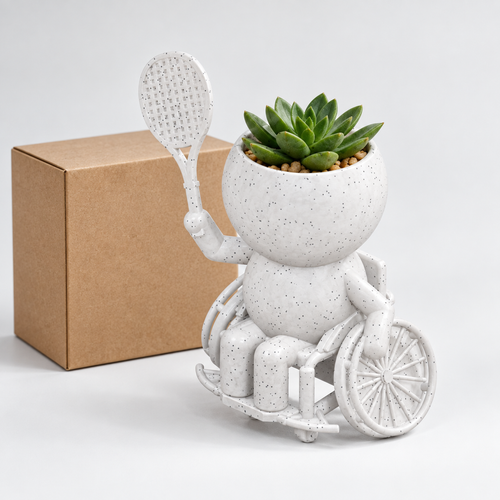 Gift presentation image of Ace Wheelchair Tennis Planter