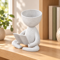 The Quiet Reader Book Lover Planter hero lifestyle view