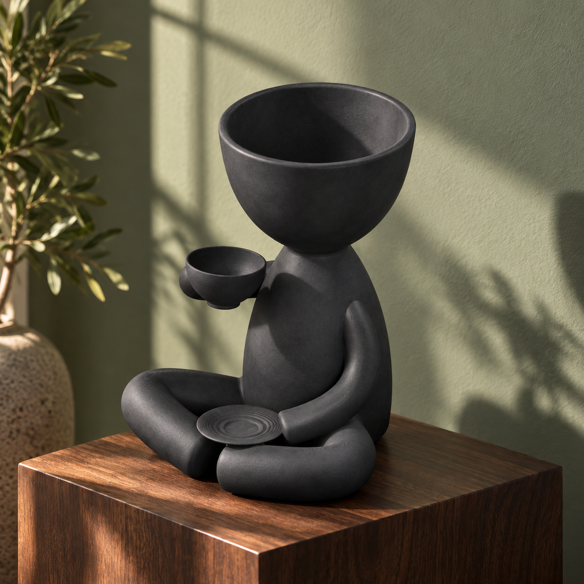 Tea Time Head Planter editorial view