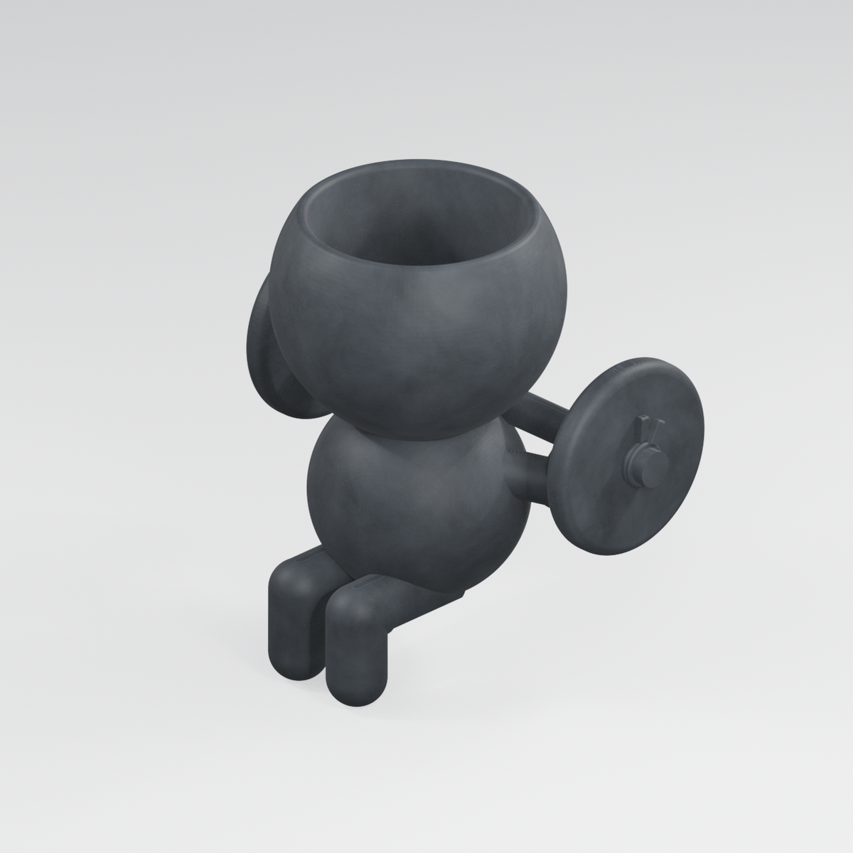Press Moss exact Charcoal Black finish