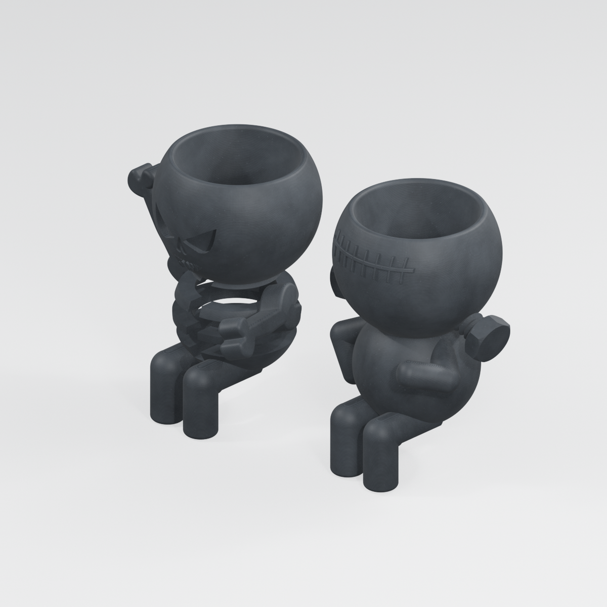 Exact Charcoal Black finish render