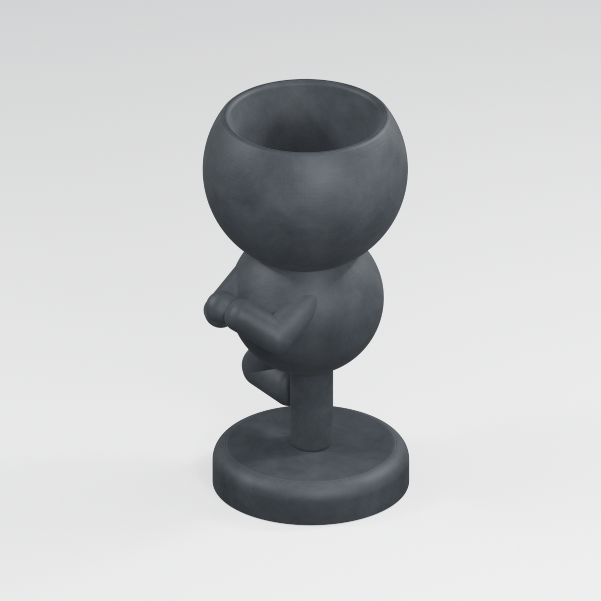 Exact Charcoal Black finish render