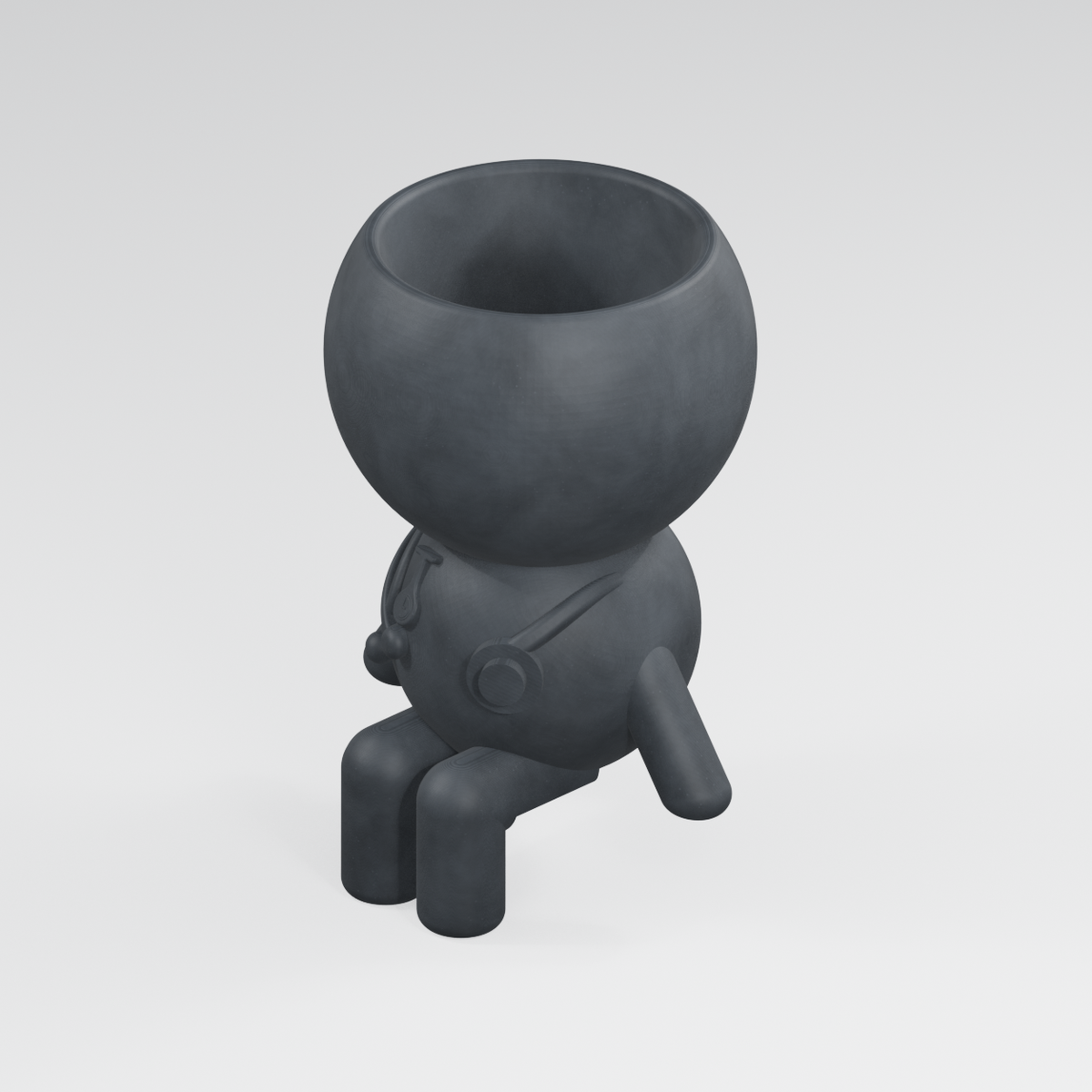 Care Moss Charcoal Black finish