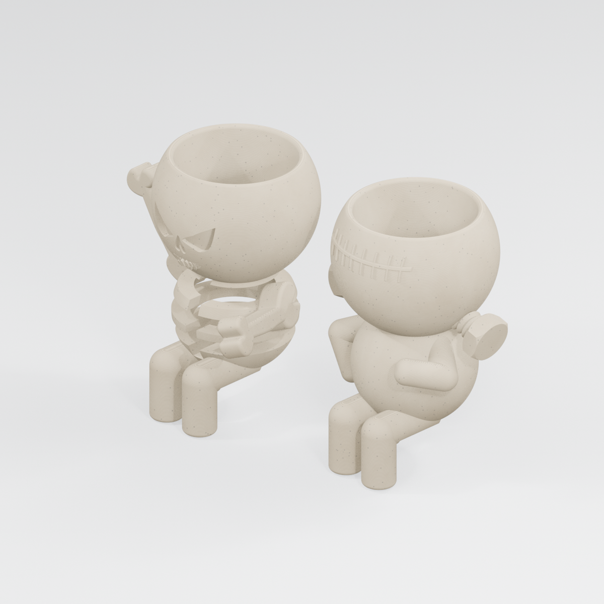 Exact Ivory White finish render