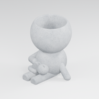 Catnap Takes Five in Marble White finish