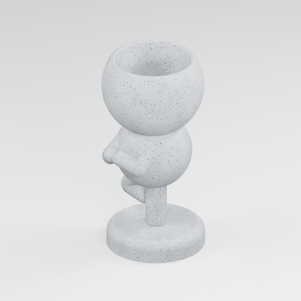 Exact Marble White finish render