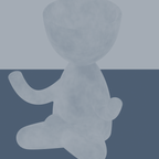 Stillpoint Yoga Head Planter in Marble White finish