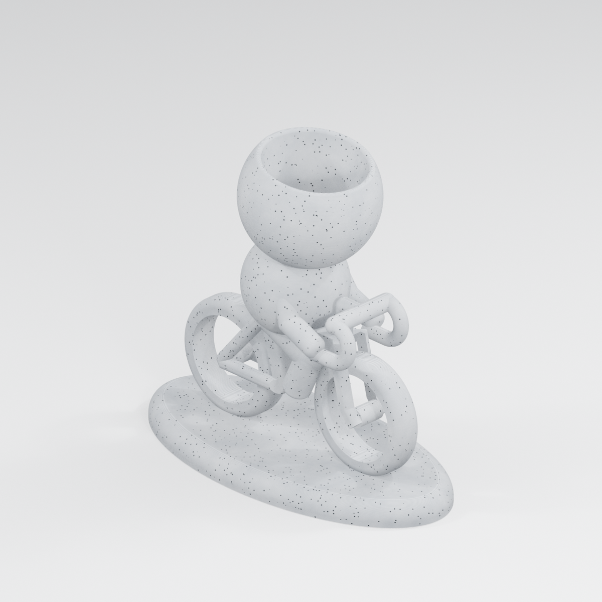 Cadence Rides On in Marble White finish
